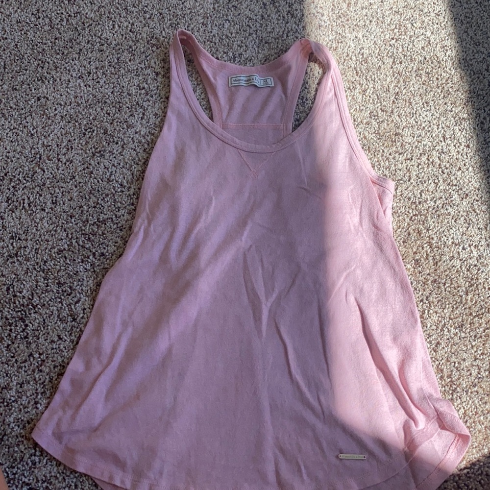 abercrombie flowy tank top